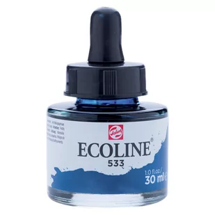 Ecoline, farba akwarelowa, 30 ml, Indygo - Farby i media malarskie - miniaturka - grafika 2