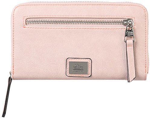 s.Oliver (Bags) 39.502.93.2987 damskie portfele 19x10x1 cm (szer. x wys. x gł.), różowy - Pink Light Rose 4054-19x10x1 cm (B x H x T)