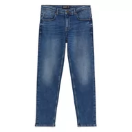 Spodnie męskie - Cropp - Ciemnoniebieskie jeansy comfort - Granatowy - miniaturka - grafika 1
