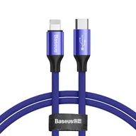 Kable USB - Baseus Yiven USB-C / Lightning 2A 2M CATLYW-D03 BLUE 1573-74475_20190430111050 - miniaturka - grafika 1