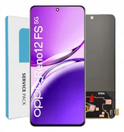 Części serwisowe do telefonów - ORYGINAŁ WYŚWIETLACZ EKRAN LCD DO OPPO RENO12 FS 5G CPH2637 - miniaturka - grafika 1