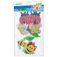 Pozostałe akcesoria dla plastyków - Craft with Fun Ozdoba dekoracyjna Eva Zwierz samoprzylepna 14szt 12/288 - miniaturka - grafika 1