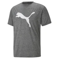 Koszulki sportowe damskie - Koszulka fitness męska PUMA Train Fav Heather Cat - miniaturka - grafika 1