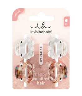 Invisibobble CLIPSTAR Petit Bijoux S Klamry do włosów 4 szt. - Ozdoby do włosów - miniaturka - grafika 1