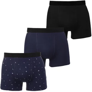 Bokserki męskie majtki bawełniane marynarski wzór 3-pak XXL - Majtki męskie - miniaturka - grafika 1