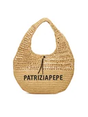 Torebki damskie - Patrizia Pepe Torebka 2B0120/V039 Beżowy - miniaturka - grafika 1