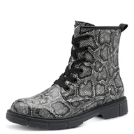 Kozaki damskie - Marco Tozzi Damskie 2-25282-41 modne kozaki, DK.Grey STR, 40 EU, Dk Grey Str, 40 EU - miniaturka - grafika 1