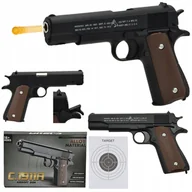 Zabawki militarne - Na Kulki Pistolet Replika Karabin Metal Asg Broń - miniaturka - grafika 1