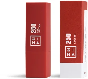 3INA MAKEUP 3INA Makeup - Vegan  Cruelty Free  The Lipstick 250  długotrwała pomadka do ust  matowa  wodoodporna  mocno pigmentowana pomadka do ust  ciemnoróżowa czerwień  matowana The Lipstick 250 - Szminki - miniaturka - grafika 9