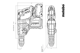 Metabo KH 18 LTX BL 28 Q 601715840 - Młoty udarowe - miniaturka - grafika 3