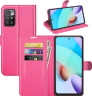 Etui i futerały do telefonów - Pokrowiec König Design kompatybilny z etui na telefon komórkowy Xiaomi Redmi 10 ze skóry syntetycznej - Etui na telefon komórkowy różowe - miniaturka - grafika 1
