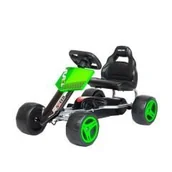 Jeździki dla dzieci - Gokart na pedały Speedy zielony Baby Mix - zabawka - miniaturka - grafika 1
