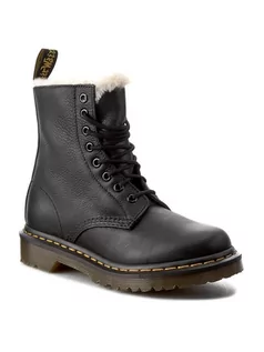 Glany damskie - Dr. Martens Glany Serena 21797001 Czarny - grafika 1