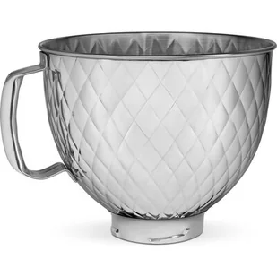 KitchenAid Dzieża Inox 4,8 l pikowana do mikserów 5KSM5SSBQB - Akcesoria i części AGD - miniaturka - grafika 1