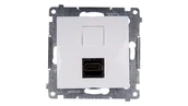 Gniazdka elektryczne - Kontakt Simon Simon 54 Gniazdo HDMI białe DGHDMI.01/11 WMDH-0XXXX1-011 0001-00000-39823 [4350110] - miniaturka - grafika 1