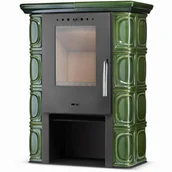 Piece wolnostojące - Piec wolnostojący 5,80-11kW (kolor: zielony) spełnia anty-smogowy EkoProjekt 99682191 - miniaturka - grafika 1