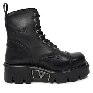 Glany NEW ROCK M-NEWMILI083-S19 Czarny - Glany damskie - miniaturka - grafika 1