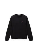 Bluzy męskie - felpa uomo napapijri balis crew 1 - np0a4fqw 0411 black - miniaturka - grafika 1