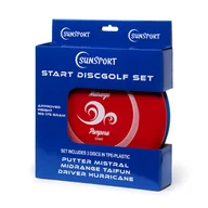 Poradniki hobbystyczne - Sunsport Discgolf/Frisbee Golf zestaw 3 dysków POCZĄTKUJĄCY - miniaturka - grafika 1