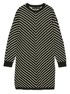 Sukienki - Vero Moda Sukienka w kolorze czarno-kremowym - miniaturka - grafika 1