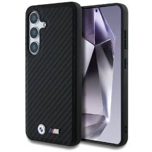 Etui BMW Leather Carbon MagSafe do Samsung Galaxy S25+ Czarny - Etui i futerały do telefonów Etui BMW Leather Carbon MagSafe do Samsung Galaxy S25+ Czarny - Etui i futerały do telefonów - miniaturka - grafika 1