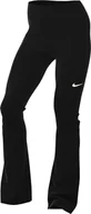 Spodnie rowerowe - Nike Spodnie damskie W Nk Sw Chill Knit Tight, Black/Sail, FQ2113-010, M - miniaturka - grafika 1