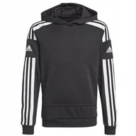 Bluzy dla dziewczynek - Bluza dziecięca Adidas rozm. 176 czarna - miniaturka - grafika 1