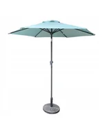 Parasole ogrodowe - PARASOL OGRODOWY PLAŻOWY ŁAMANY ŚR.210 MORSKI - miniaturka - grafika 1