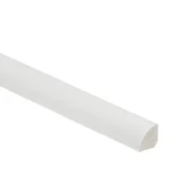 Akcesoria do armatury i ceramiki - Profil do glazury wewnetrzny ćwiercwałek PVC 13 mm / 2.5 m Biały Cezar - miniaturka - grafika 1