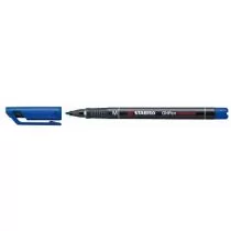 Stabilo FOLIOPIS OHPen 142M NIEBIESKI 843/41 - Foliopisy - miniaturka - grafika 2