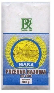 MĄKA PSZENNA RAZOWA 2000 900 g - RADIX-BIS - Mąka - miniaturka - grafika 1