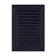 Kratki wentylacyjne - Osłona wentylacyjna 14x21 czarna - miniaturka - grafika 1