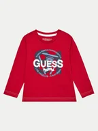 Bluzki damskie - Guess Bluzka N4BI03 I3Z14 Czerwony Regular Fit - miniaturka - grafika 1