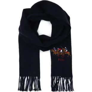 POLO RALPH LAUREN Wełniany szal - Apaszki i szaliki męskie - miniaturka - grafika 1