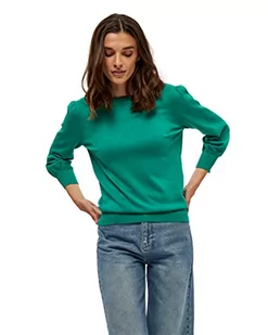 Minus Damski sweter Mersin Knit Tee, zielony (Ivy Green), XXL - Swetry damskie - miniaturka - grafika 1