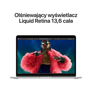 Apple MacBook Air 13" M3 8-core CPU + 10-core GPU / 8GB RAM / 512GB SSD / Klawiatura US / Srebrny (Silver) MRXR3ZE/A/US - Laptopy Apple MacBook Air 13" M3 8-core CPU + 10-core GPU / 8GB RAM / 512GB SSD / Klawiatura US / Srebrny (Silver) MRXR3ZE/A/US - Laptopy - miniaturka - grafika 6
