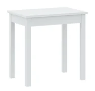 Stoły - Stół Sendi 75X55 Biały - miniaturka - grafika 1