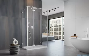 Radaway Essenza Pro White Kdj+S kabina 70x90x70cm lewa biały mat/szkło przejrzyste 10097390-04-01L/10098070-01-01/10098070-01-01 - Kabiny prysznicowe Radaway Essenza Pro White Kdj+S kabina 70x90x70cm lewa biały mat/szkło przejrzyste 10097390-04-01L/10098070-01-01/10098070-01-01 - Kabiny prysznicowe - miniaturka - grafika 3