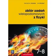 Podręczniki dla szkół podstawowych - Fizyka Zbiór zadań wielopoziomowych z fizyki SP klasa 7-8 - Iwo Wroński, Wojciech Kwiatek - miniaturka - grafika 1