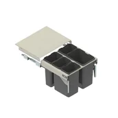 Kosze na śmieci - Szuflada niska SEGREGO z 5 pojemnikami na odpady do "60" REJS - miniaturka - grafika 1