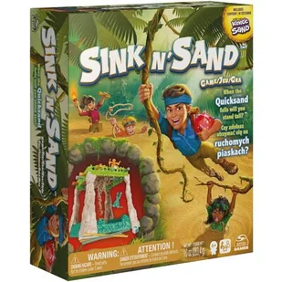 SpinMaster, Sink N Sand, Gra Ruchome Piaski - Gry planszowe - miniaturka - grafika 1