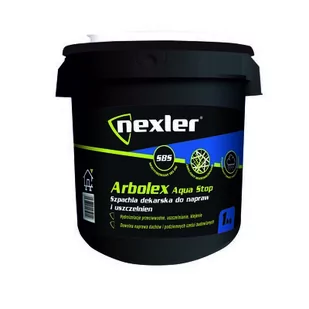 Szpachla dekarska Arbolex Aqua Stop 1 kg Nexler - Pokrycia dachowe - miniaturka - grafika 1