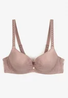 Biustonosze - Jasnofioletowy Biustonosz z Usztywnionymi Miseczkami Falenena - miniaturka - grafika 1