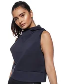 Bluzy damskie - Nike damska bluza W Nk Rn Tch Pck HD Oil Grey/Reflect Black L - miniaturka - grafika 1