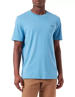 Koszulki męskie - HUGO Męski T-shirt Dero22, Medium Blue421, XS - grafika 1