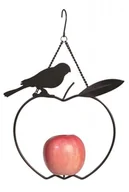 Karma dla ptaków - GARDEN and FUN Karmnik dla ptaków do zawieszania owoców lub kul tłuszczowych metalowy - miniaturka - grafika 1