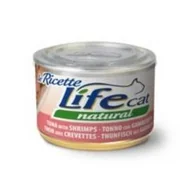 Mokra karma dla kotów - Life Pet Care Karma dla kota Tuńczyk Krewetki Puszka 150G - miniaturka - grafika 1