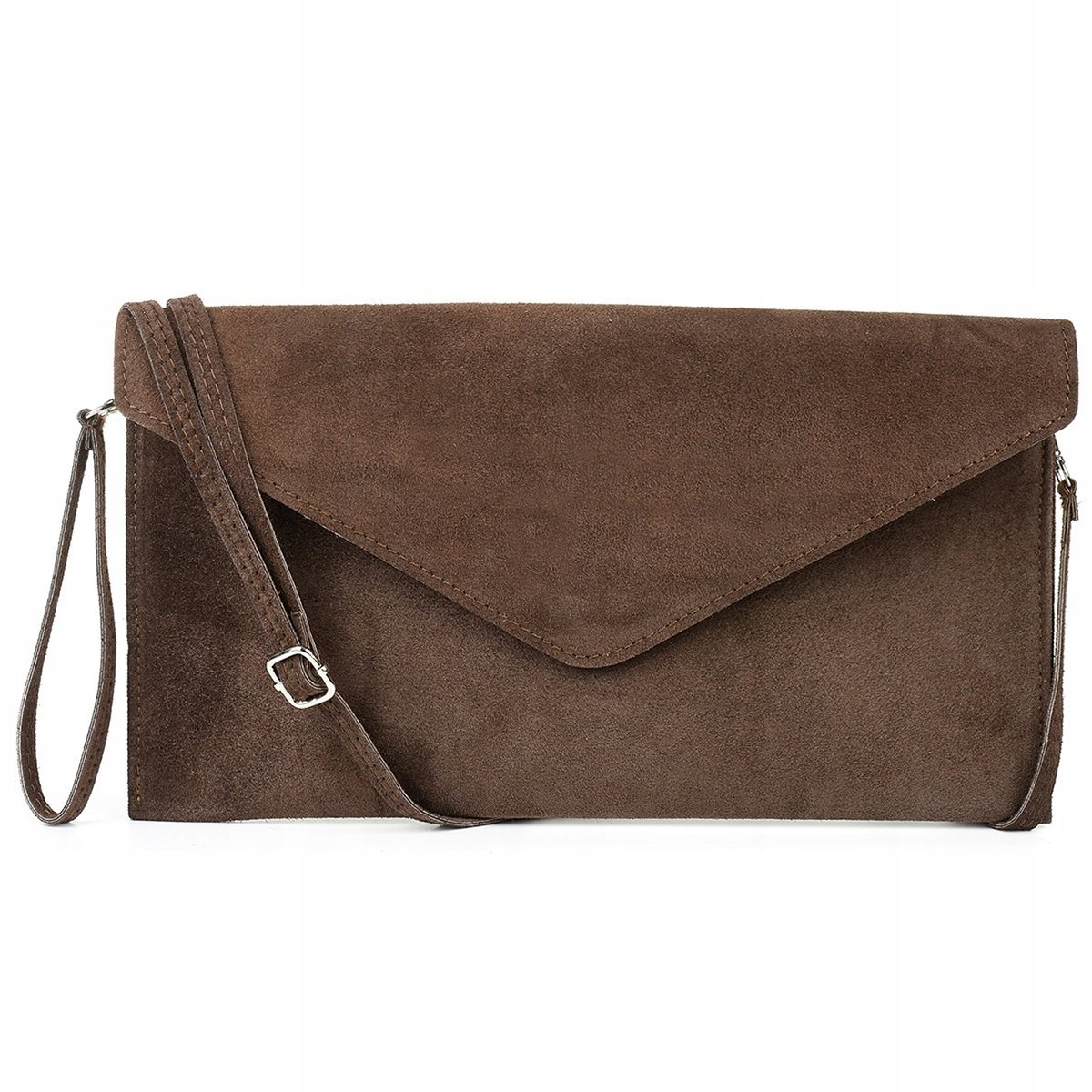 Torebka damska skórzana wizytowa kopertówka koktajlowa mała zgrabna włoska