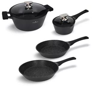 Zestaw garnków i patelni 6 el. Black Stone Zwieger - Zestawy garnków i patelni - miniaturka - grafika 1