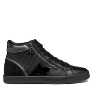 Sneakersy damskie - Sneakersy Geox D Blomiee D466HF 00422 C9997 Czarny - miniaturka - grafika 1
